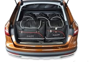 KJUST Set di Borse per Auto Dedicate 5 pz Compatibile con AUDI A4 AVANT B9 2015+