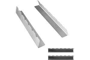 Tesmotor Juego de Soporte para Pinchos BBQ de Acero Inoxidable, Soporte para 6 Pinchos Ideal para Parrilla de Gas y Barbacoas al Aire Libre