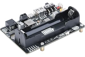 SEENGREAT Solar Energy/Power Management Module for 5V-24V Solar Panel, Supports Solar Panel or USB port Battery Charging, with MPPT, DC-044 Power Jack and KF128L-2P Terminal Block