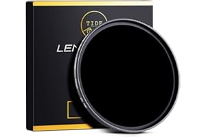 Tide Optics 82 mm ND1000 (10 Stop) Linsenfilter, Fester, mehrfach beschichteter Kamerafilter mit neutraler Dichte