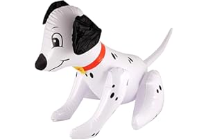MAAK Infltable Dog 50 cm Inflatable Dalmatian Dog Infltable Dog Balloon Funny Creative Inflatable Animal Playing Party Supplies Kids Gifts