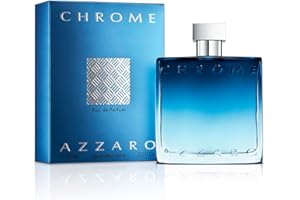 Azzaro Chrome Eau de Parfum - Parfum Frais et Aquatique pour Homme - Fragrance Aromatique et Boisée - Tenue Longue Durée - Parfum de Luxe pour Homme