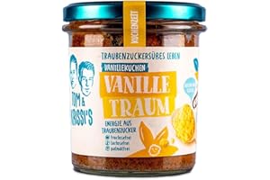 ‎TOM & KRISSI'S Tom & Krissi's Kuchen im Glas, verschiedene Sorten - lactose- und fructosefrei, 145g (Vanille)