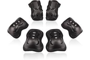 BOSONER Knieschoner Kinder Schoner Inliner Protektoren Schützer Inline Skates Knie Und Ellenbogenschützer Knieschützer Skateboard Rollschuhe