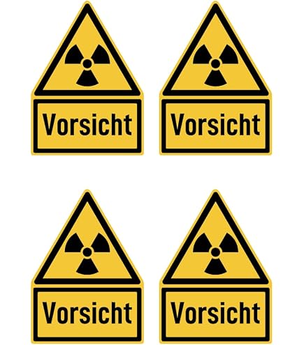 Gefahrgut-Aufkleber Klasse 1.4A - 75x75 Mm, 4 Stück, Wasserfest & UV-beständig, Für ADR/GHS/DGR/UN