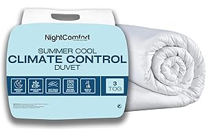 Night Comfort Anti Allergy Summer Breeze Double 3 Tog Luxury Microfibre Light Hollow Fibre Duvet