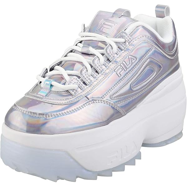 fila sneakers silver