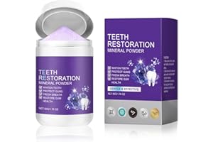 PRETY Blanqueador Dental Profesional en Polvo | Elimina Años de Manchas de Café y Tabaco | Fórmula Suave para Dientes Sensibles | Obsessive Blanqueador para una Sonrisa Radiante y Aliento Fresco