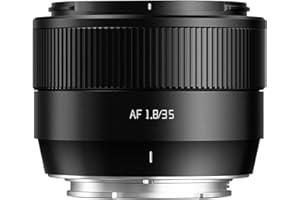 TTartisan AF 35mm F1.8 II Objetivo para Sony, objetivo de enfoque automático APS-C E Mount, diseño ligero compatible con cámaras sin espejo Sony E Mount