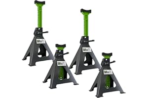 ‎TRUTZHOLM TRUTZHOLM 4X Unterstellböcke Stützböcke Stützen Tragkraft 2/3 / 6/12 t wahlweise Wagenheber Abstellböcke (6 Tonnen)