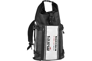 Mares Cruise Sac étanche à Double Fermeture Noir/Blanc