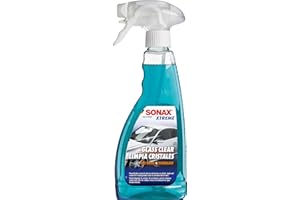 SONAX XTREME GLASS CLEAR - Technologia czystej wody (500 ml) - Wydajny środek do czyszczenia szkła do użytku wewnątrz i na zewnątrz | Nr artykułu 02382410-544