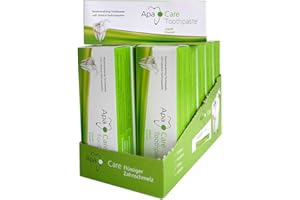 APA CARE ApaCare remineralizująca pasta do zębów 12 x 75 ml z medycznym hydroksyapatytem i fluorem