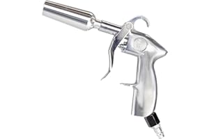 BenBow Pistola de soplado con efecto Venturi – Classic – Pistola de aire comprimido para secado y soplado rápido – Air Blow Gun con carcasa de aluminio, incluye adaptador