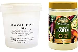 PARKERS FOODSERVICE Centaur / Hazlemere Premium Duck Fat – 1kg | Ideal for Roasting, Frying & Gourmet Cooking