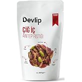 Devlip Olgun Hasat (Kırmızı) &Ccedil;iğ İ&ccedil; Antep Fıstığı, 500 GR, Kilitli (A&ccedil;-Kapa) Ambalaj, Vegan