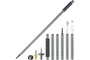 Goutime Walking Hiking Poles, For Trekking, Camping, Mountaining, Backpacking, total length 48.4 inches (123 cm), comes with a storage bag.