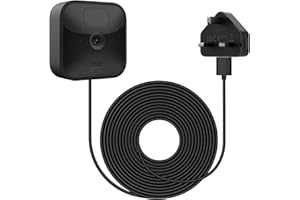 OLAIKE Weatherproof Power Micro USB Cable with Charger Adapter for Blink Outdoor Indoor Camera & Blink XT/XT2 Camera,16ft/5m Long Cord Power Continuously Supply for Blink Camera, Black