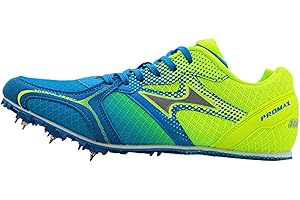 Zeihyeurus Unisexe Junior Spikes,Spikes De Running,Chaussures D'AthléTisme à Pointes,avec Pointes Et Sprint,Respirantes,pour Enfants GarçOns Chaussures De Football D'EntraîNement Professionne