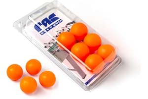 FAS PENDEZZA Blister 10 Palline Calcio Balilla - Set di 10 Palline, Diametro 34 mm, Peso 19 g, Compatibili con Biliardini e TamTam