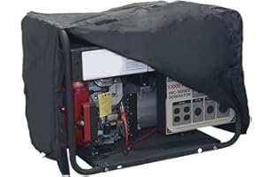 CLG Outdoor Garden Patio 100% Waterproof Dust-proof Electric Universal Generator Cover Protection,coated Inverter Cover Accessories 210D Heavy Duty Polyester Outdoor Storage (66 * 51 * 51cm)