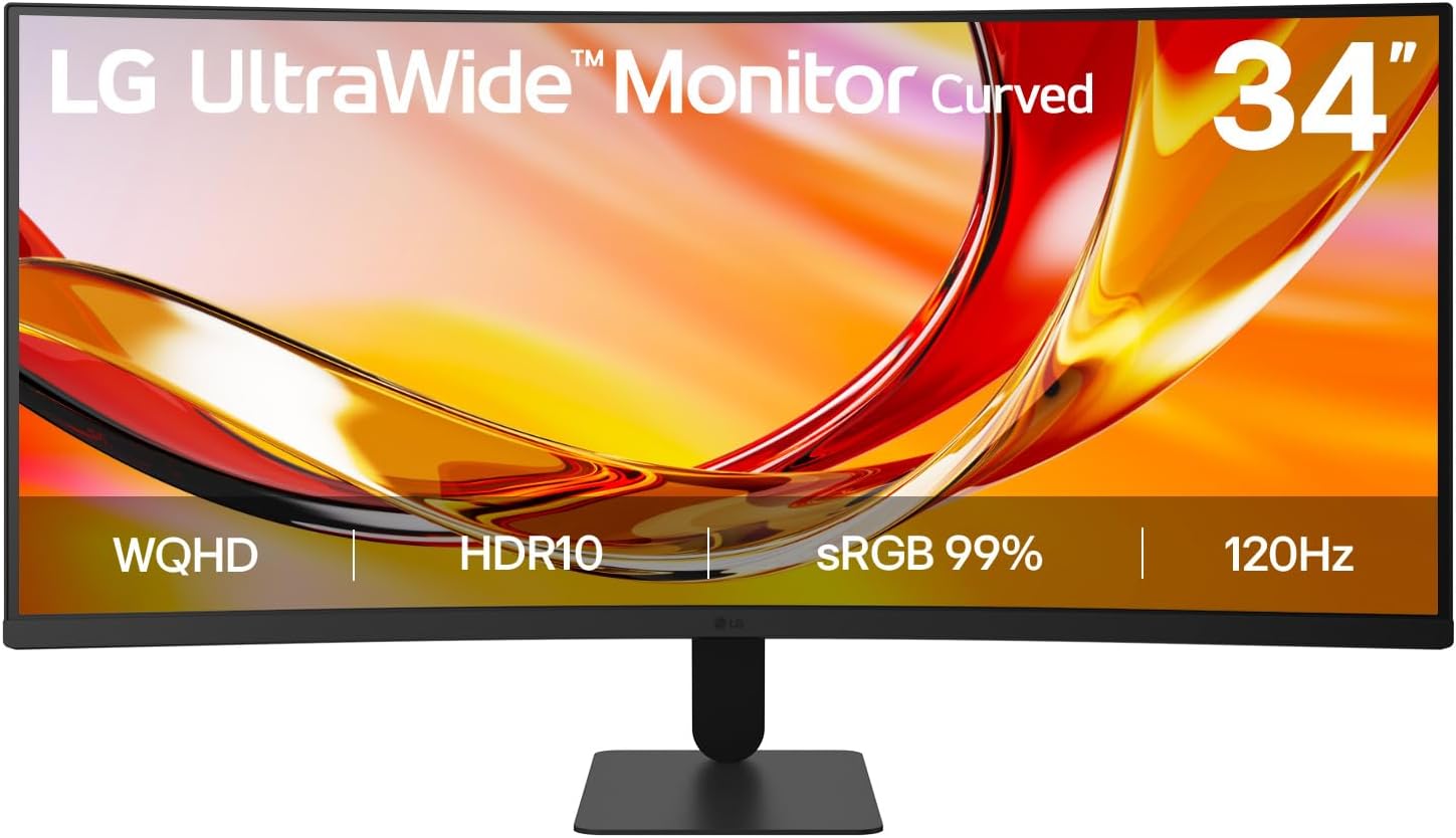 Prise en Main & Utilisation au Quotidien : LG UltraWide Écran Bureautique VA 34 incurvé