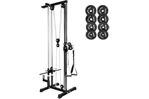 ALLinLIFE Máquina de Musculación Multiestación Musculación,Maquina Multifuncion Musculacion Jaula Musculacion,Maquina Gimnasio para Fitness Gimnasio en Casa,Ejercitar Parte Superior Cuerpo