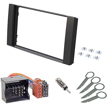 2-din radio inbouw paneel Peugeot 107, Citroën C1 & Toyota Aygo