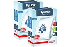 2 x Miele GN HyClean 3D Efficiency Dust Bags S2000 / S5000 / S8000 / Classic/Complete Series
