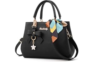 ACNCN PU Leather Women Fashion Handbags Ladies Shoulder Bags Designer Top Handle Bag