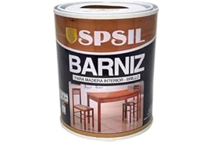 H HANSEL HOME Pintura Barniz para Madera, Pintura Barniz de Rápido Secado para Superfícies Interiores (Madera Ebano, 375 ML)