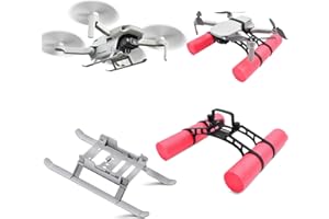 CAJJALORORC Mini 4K telaio ad acqua Drone per DJI Mini 4K Accessori, Tomat Estensore pieghevole Mini 4K Landing Gear Combo