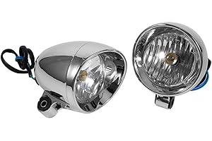 Aramox 12V 10W Universal Motorcycle Spotlights Waterproof Headlight Driving Fog Light Spotlight Lamp Scooter Spot Light Auxiliary Light