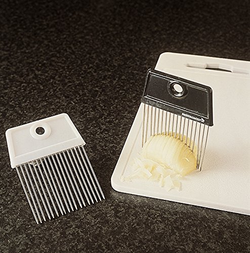 Fackelmann 48391 Zwiebelhalter, 9 x 7 cm, Inox - 3