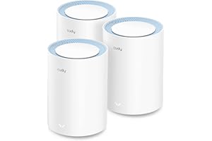 ‎CUDY Cudy AC1200 Whole Home Mesh-WLAN-System, AC1200 Dualband-WLAN-Router, Range Extender, VPN, DNS über TLS, IPv6, DDNS, M1200 3er-Pack