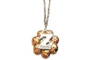 giulyscreations Collana Sfere del Drago Incisione Z Metallo Nichel Free Stelle Sfere Anime Manga Saga Cosplay Fantasy