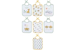 Babycalin - LOT DE 7 BAVOIRS NAISSANCE ROI LION COSY - 20X25CM