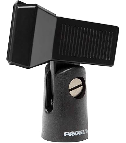 Clip Per Microfono - 3 Pezzi Con Supporto A Pinza, Regolabile E Compatibile Con La Maggior Parte Dei Microfoni - Foto 5