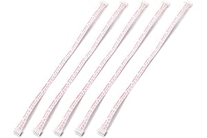 BEYEE Lot de 5 câbles de rechange pour joystick Sanwa Encodeur USB 5 broches à bascule 2,54 mm JST XH