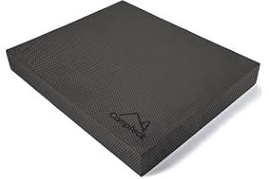 CampTeck Balance Foam Pad - Lätt halkfri för stabilitet, styrka, yogastöd och kärnträning