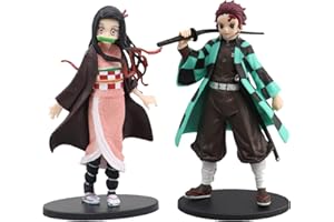 BJPERFMS Demon Figure 2 Pezzi Demon Anime Figure Demon Action Figures Model Decor per Torta Camera da Letto Macchina Soggiorno per Bambini Fans
