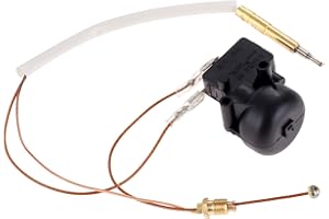 Aupoko Gas Patio Heater Safety Repair Kit, Thermocouple Replacement and Dump Switch Control Safety Kit Gas Patio Heater Repair Replacement Parts for Patio Room Heater (M8 x1, FD4)