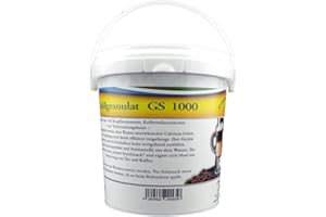 COFFEESHOP-OBERPFALZ 1L GS1000 Nachfüllgranulat - für Krug- und Tankfilter/Tischwasserfilter/Bügelstationen/Luftbefeuchter/Wasserfilter/Filterpatronen/Nachfüllkartuschen/Kaffeemaschinenfilter
