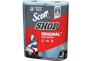 KIMBERLY-CLARK Scott Shop Towels Pack of 2.