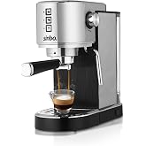 Sinbo SCM-2987 Espresso Kahve Makinesi, Y&uuml;ksek Basın&ccedil;lı, Buharlı, 1L Su Haznesi, G&uuml;m&uuml;ş