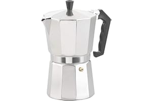 Cucina di Modena Espressokocher: Espresso-Kocher für 9 Tassen, 400 ml, für alle Herd-Arten (Espressokocher Induktion, Kaffeemaschinen, Induktionskochplatte)
