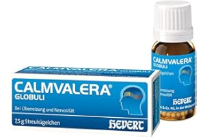 HEVERT Calmvalera Globuli bei Überreizung und Nervosität, 7.5 g Globuli