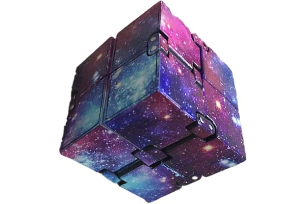 2021 Le Plus Récent Cube À Rabat Infinity, Infinity Cube Fidget New Fidget Doigt Jouet pour Développer Le Cerveau Anti-anxiété Stress l'adulte Adulte
