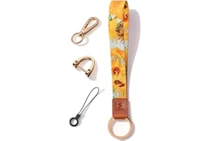 SENLLY Llavero Cordón de Muñeca, Diseño de Patrones Originales Acollador Correa para el Llaves