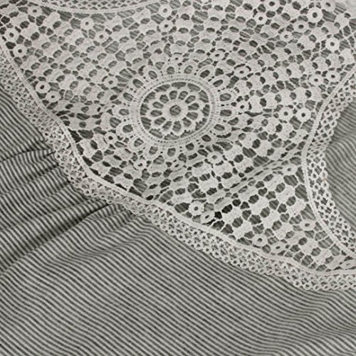 Bescita Lässige Tank-Tops Plus Size T-Shirt Frauen Sommer Spitze Weste Top Kurzarm Bluse S M L XL XXL XXXL - 6